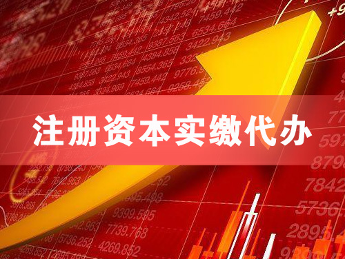 海口注册资本实缴代办